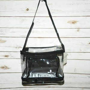 Stadium Approved Clear Lunch Bag Adjustable Strap NWT